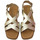 Zapatos Mujer Sandalias Jordana 3717 Oro