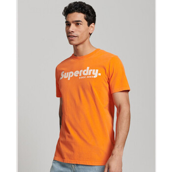 textil Hombre Tops y Camisetas Superdry Vintage terrain classic Naranja