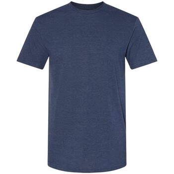 textil Camisetas manga larga Gildan Softstyle Azul