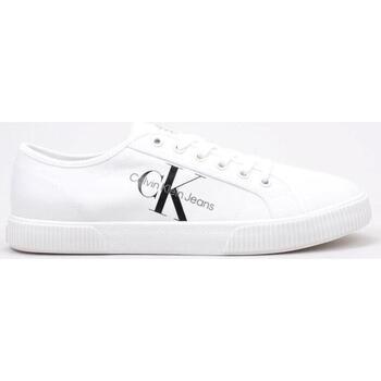 Zapatos Hombre Zapatillas bajas Calvin Klein Jeans ESSENTIAL VULCANIZED 1 Blanco