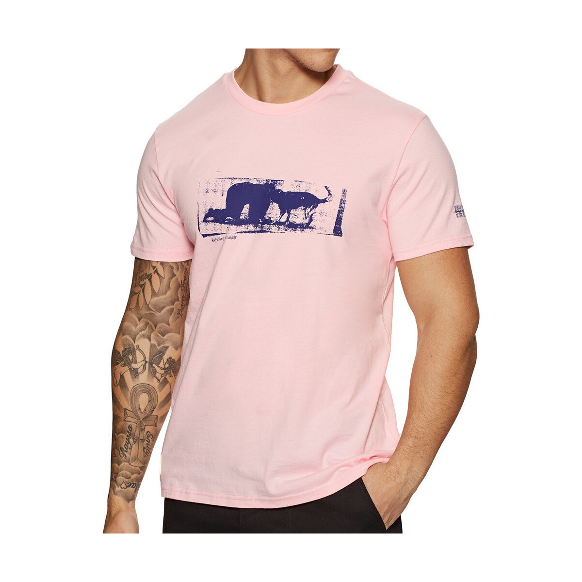 textil Hombre Tops y Camisetas Globe  Rosa