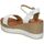 Zapatos Mujer Sandalias D'angela DHF23066 Blanco