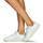 Zapatos Mujer Zapatillas bajas Adidas Sportswear ADVANTAGE PREMIUM Blanco / Beige
