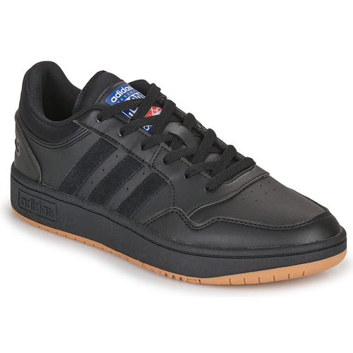 Zapatos Hombre Zapatillas bajas Adidas Sportswear HOOPS 3.0 Negro / Gum