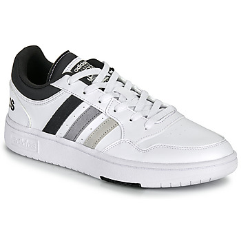 Zapatos Hombre Zapatillas bajas Adidas Sportswear HOOPS 3.0 Blanco / Gris / Negro