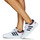 Zapatos Mujer Zapatillas bajas Adidas Sportswear HOOPS 3.0 Blanco / Negro / Rosa