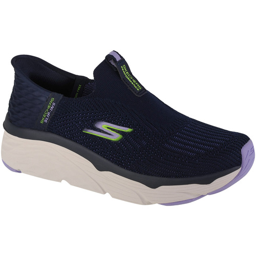 Zapatos Mujer Running / trail Skechers Slip-Ins Max Cushioning - Smooth Azul