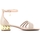 Zapatos Mujer Sandalias Exé Shoes KATY-827 Oro