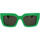 Relojes & Joyas Mujer Gafas de sol Bottega Veneta Occhiali da Sole  BV1212S 003 Verde