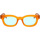 Relojes & Joyas Gafas de sol Retrosuperfuture Occhiali da Sole  Sempre Clay HE0 Naranja
