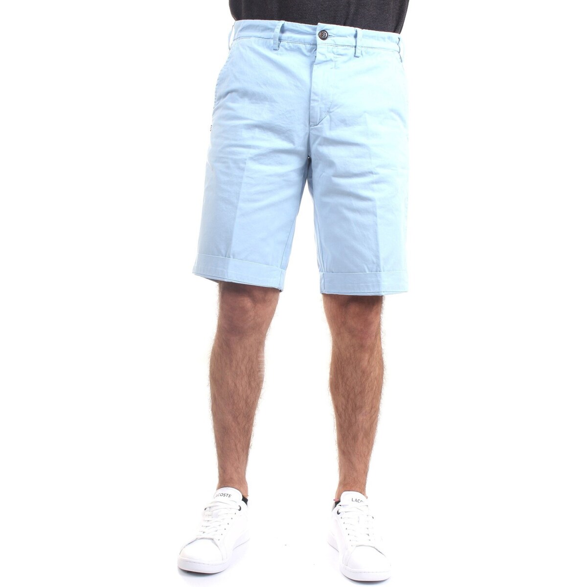 textil Hombre Shorts / Bermudas 40weft SERGENTBE 1683 Pantalones cortos hombre Azul