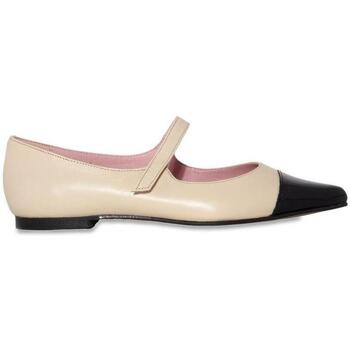 Zapatos Mujer Bailarinas-manoletinas Escoolers BAILARINA MARY JANE  GRACE E602 Beige