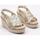 Zapatos Mujer Alpargatas Xti 141441 Oro