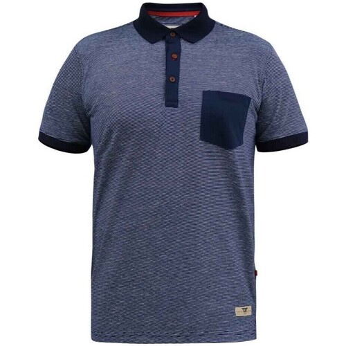 textil Tops y Camisetas Duke Oxley D555 Azul