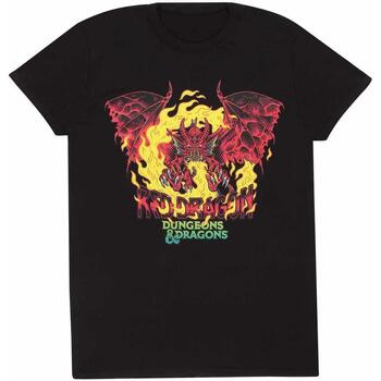 textil Camisetas manga larga Dungeons & Dragons  Negro