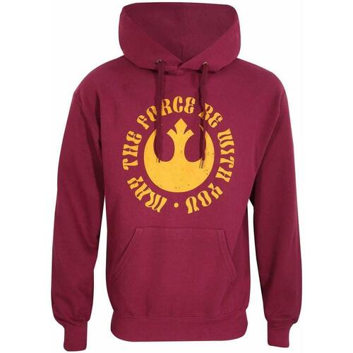 textil Sudaderas Disney May The Force Be With You Rojo