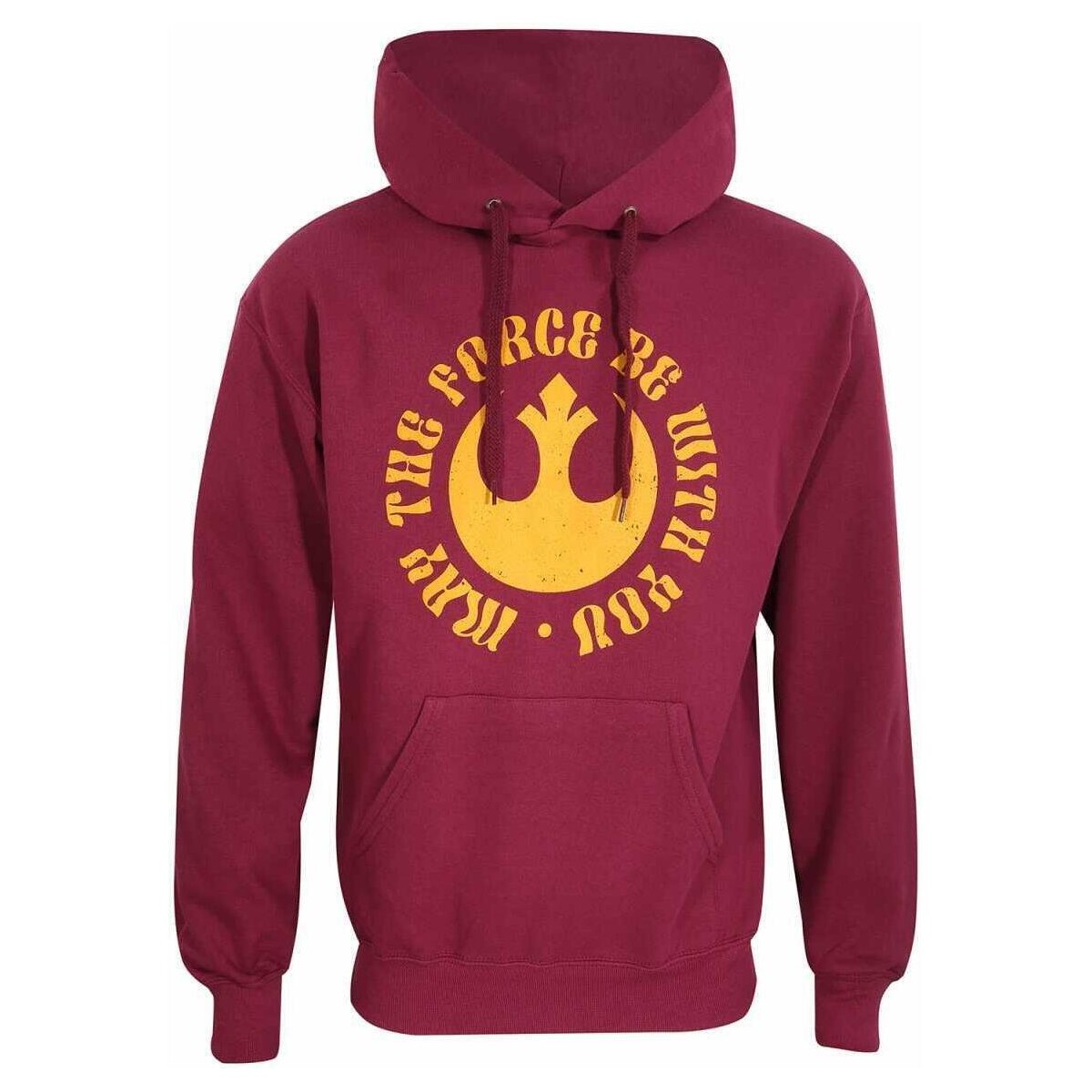 textil Sudaderas Disney May The Force Be With You Rojo