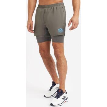 textil Hombre Shorts / Bermudas Umbro UO1018 Gris