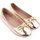 Zapatos Mujer Bailarinas-manoletinas Lapierce L B Clasic Oro