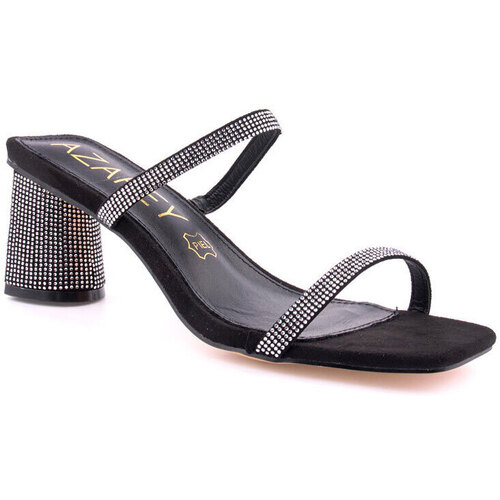 Zapatos Mujer Zuecos (Mules) Azarey L Sandals Negro