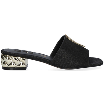 Zapatos Mujer Sandalias Exé Shoes SANDALIA EXÉ KATY-811 GLITTER BLACK BLACK