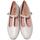 Zapatos Mujer Bailarinas-manoletinas Escoolers BAILARINA MARY JANE PIEL  GARLAND E2325T Gris