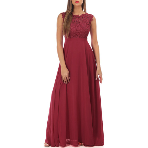 textil Mujer Vestidos La Modeuse 19377_P54465 Rojo