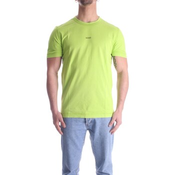 textil Hombre Camisetas manga corta BOSS 50477433 Verde