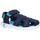 Zapatos Niños Sandalias Kickers 858710-30 JUMANGE NUBUCK PU Azul