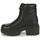 Zapatos Mujer Botas de caña baja Timberland EVERLEIGH BOOT FRONT ZIP Negro