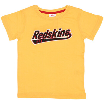 textil Niños Camisetas manga corta Redskins  Amarillo