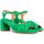 Zapatos Mujer Sandalias Audley 22248-BAREYSUEDE-JELLY-BEAN Verde