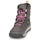 Zapatos Niña Botas de nieve Sorel YOUTH WHITNEY II SHORT LACE WP Gris / Rosa
