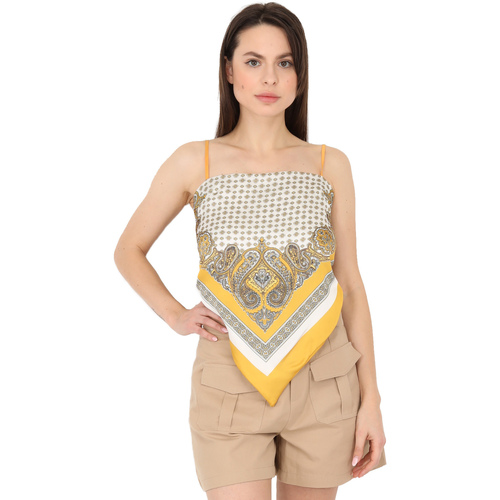textil Mujer Tops / Blusas La Modeuse 61973_P141402 Amarillo