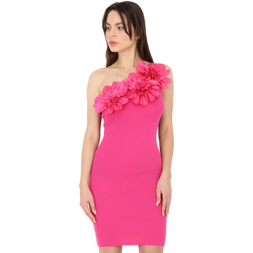 textil Mujer Vestidos La Modeuse 66289_P153988 Rosa