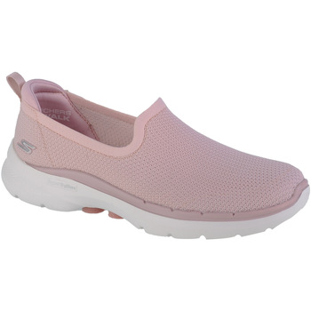 Zapatos Mujer Zapatillas bajas Skechers Go Walk 6 - Clear Virtue Rosa
