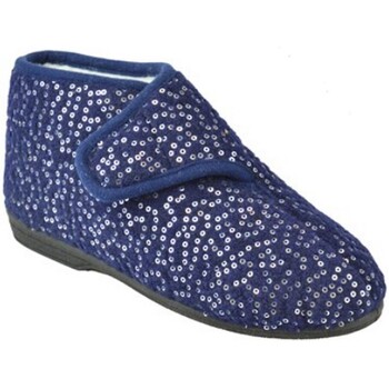 Zapatos Mujer Pantuflas Slumberzzz  Azul