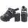 Zapatos Mujer Multideporte MTNG Sandalia señora MUSTANG 52989 negro Negro