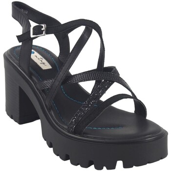 Zapatos Mujer Multideporte MTNG Sandalia señora MUSTANG 52991 negro Negro