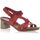 Zapatos Mujer Sandalias Simplement B Sandalias Mujer Rojo Rojo