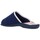 Zapatos Mujer Pantuflas Norteñas 37-335  Azul marino Azul