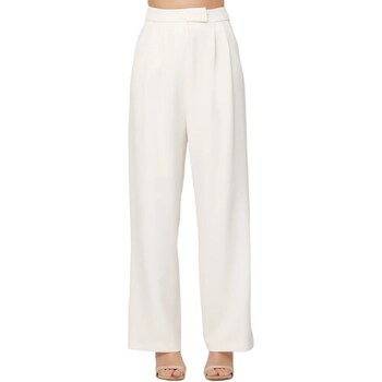 textil Mujer Pantalones con 5 bolsillos Silence NP2065 Blanco