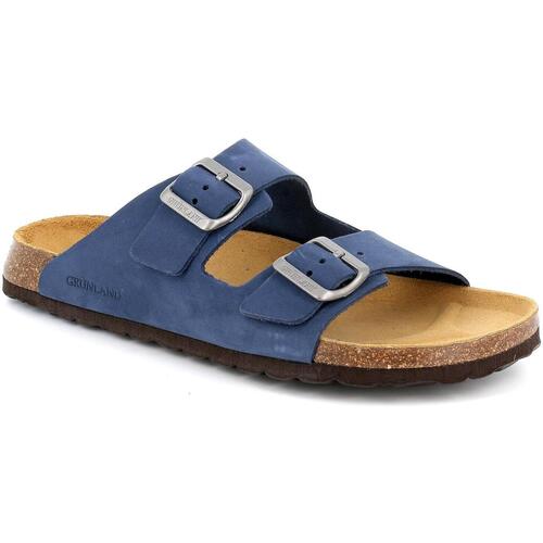 Zapatos Hombre Zuecos (Mules) Grunland GRU-CCC-CB3005-BL Azul
