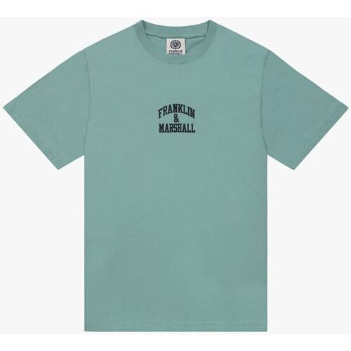 textil Hombre Tops y Camisetas Franklin & Marshall JM3009.1009P01-123 Verde