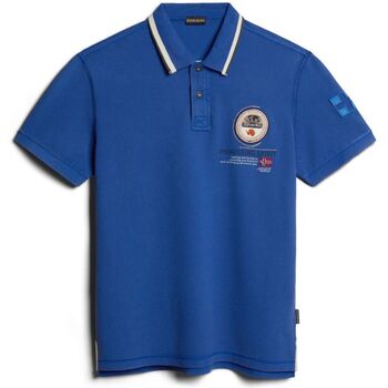 textil Hombre Tops y Camisetas Napapijri GANDY 4 - NP0A4H8R-B5A1 BLU MAZARIN Azul