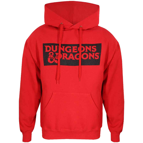 textil Sudaderas Dungeons & Dragons HE1479 Rojo