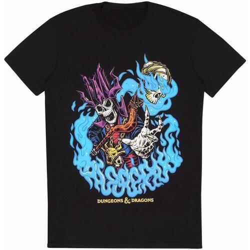 textil Camisetas manga larga Dungeons & Dragons HE1495 Negro