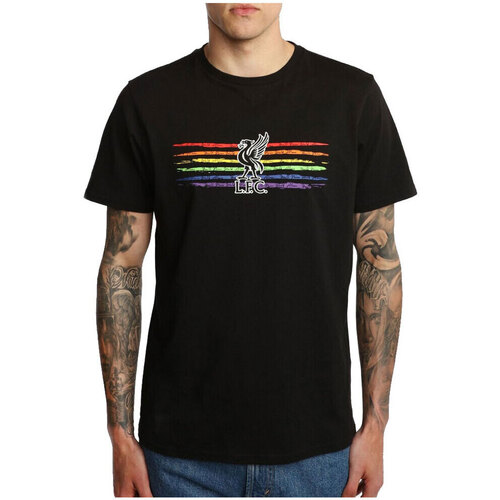 textil Hombre Camisetas manga larga Liverpool Fc Liverbird Pride Negro