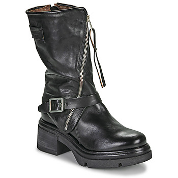 Zapatos Mujer Botas de caña baja Airstep / A.S.98 EASY ZIP Negro