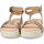 Zapatos Mujer Sandalias Castell 2416 Oro
